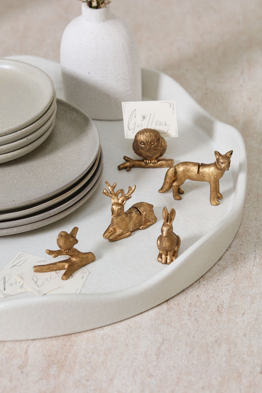 Enchanted Fox Name Card Holder