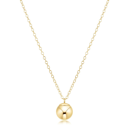 Enewton 16" Necklace Gold - Classic Gold 10mm Bead