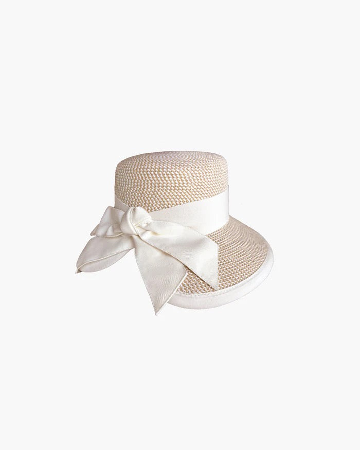 Diva Sun Hat-EJ Natural/Black
