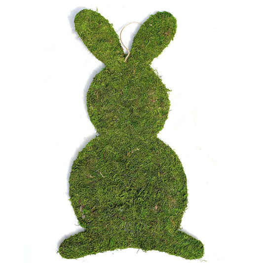 Moss Bunny Door Hanger