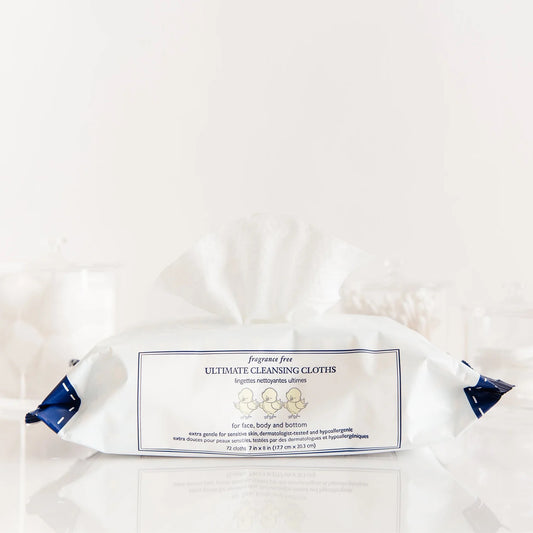 Fragrance Free Ultimate Cleansing Cloths (72 Count)-Noodle & Boo