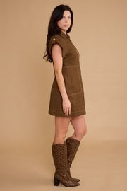 Colin Dress in Bark