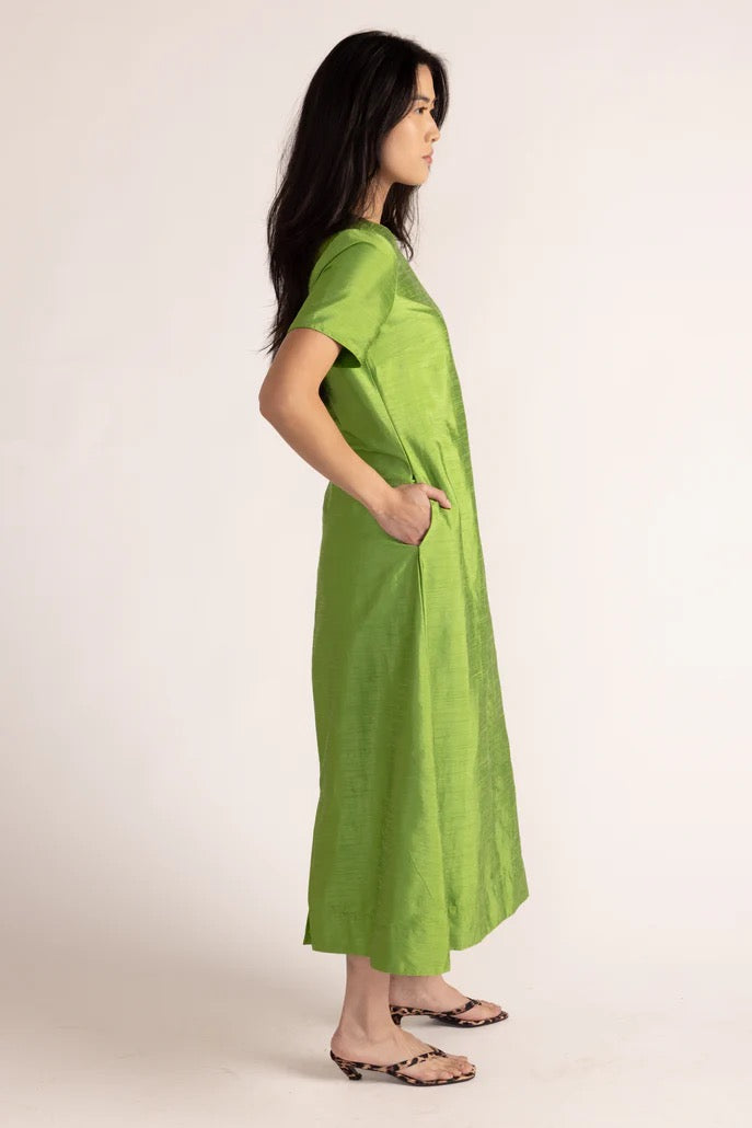 Georgia Dress in Green