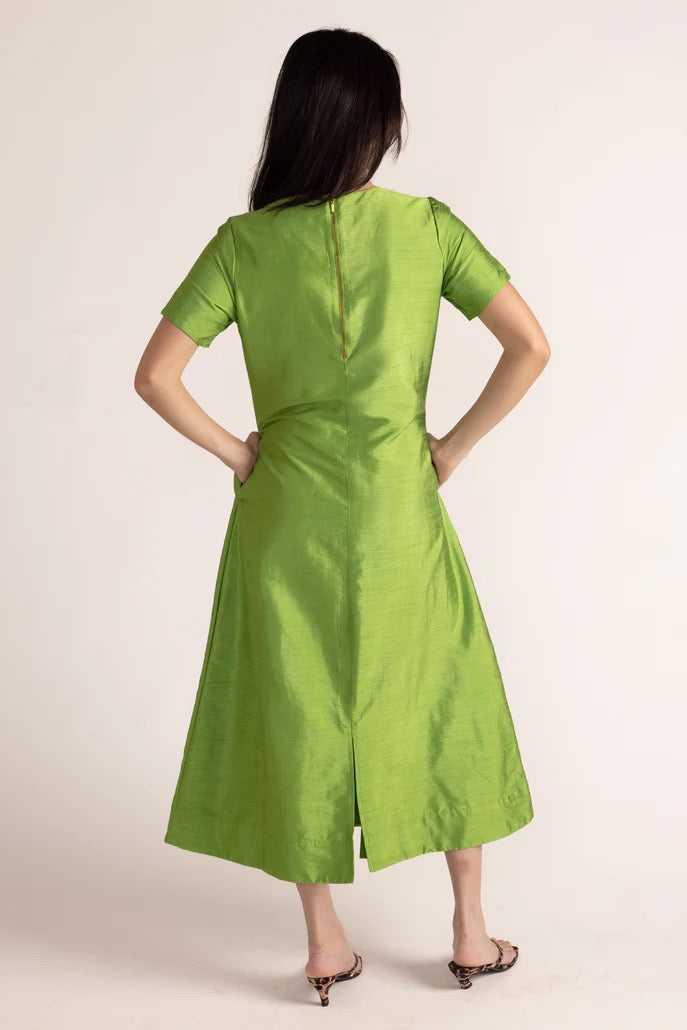 Georgia Dress in Green
