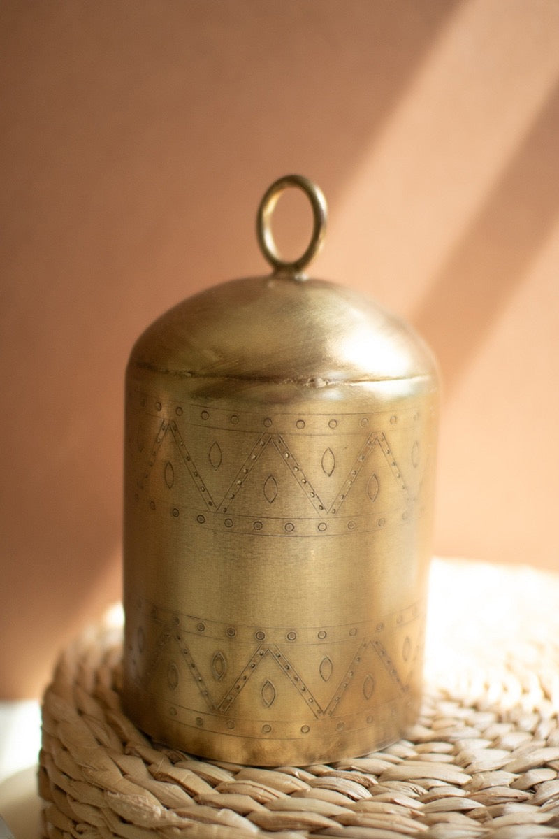 Brass Finish Bells Set of 3