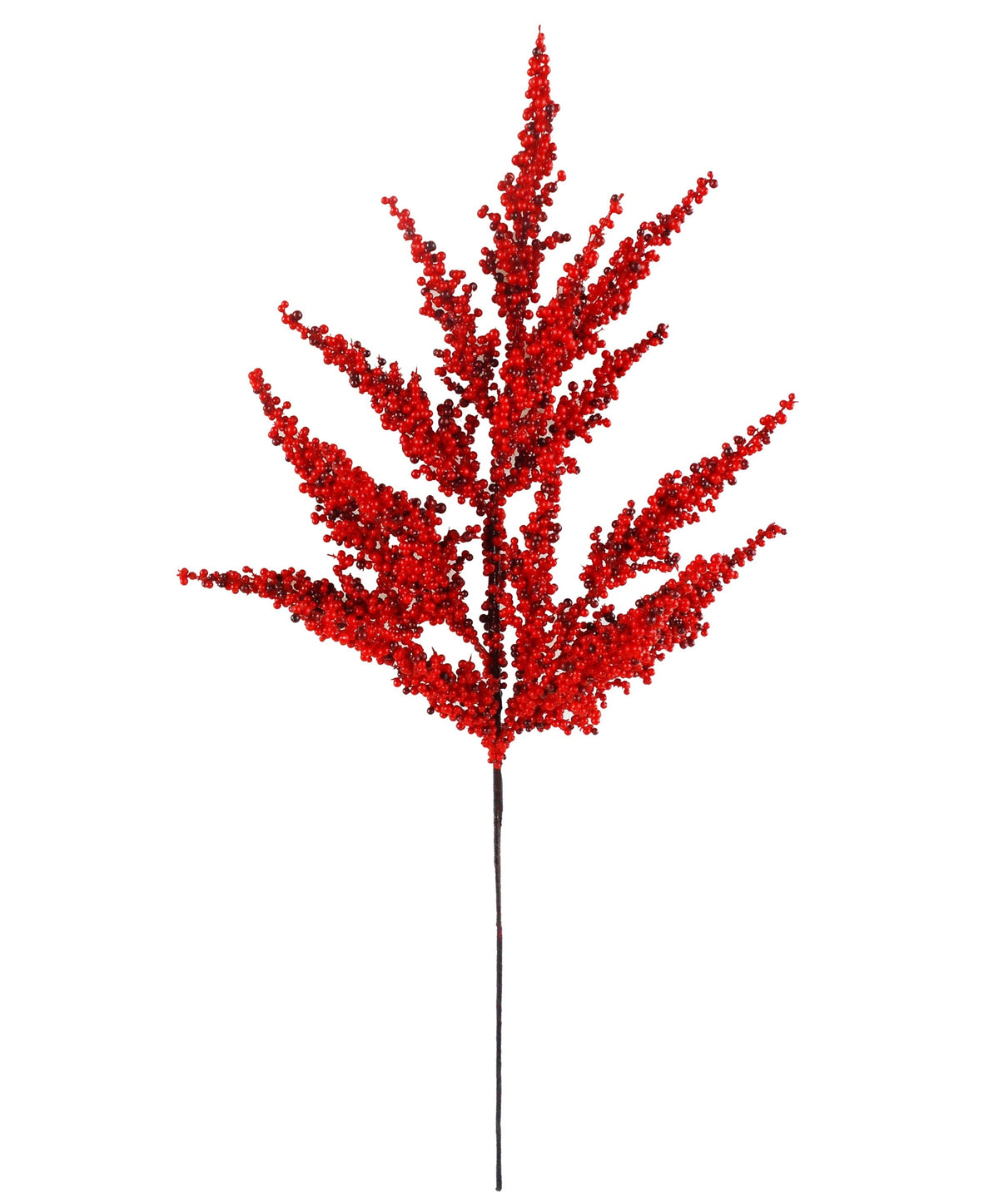24" Mixed Red Berry Spray