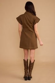 Colin Dress in Bark
