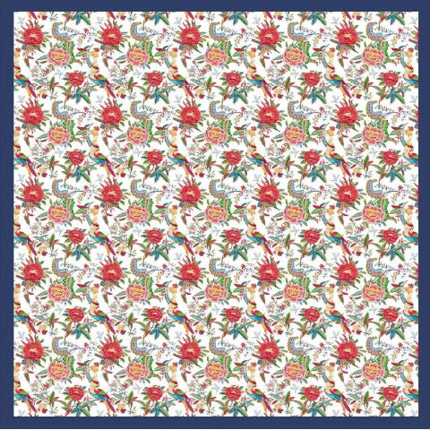 Garden Party Silk Scarf
