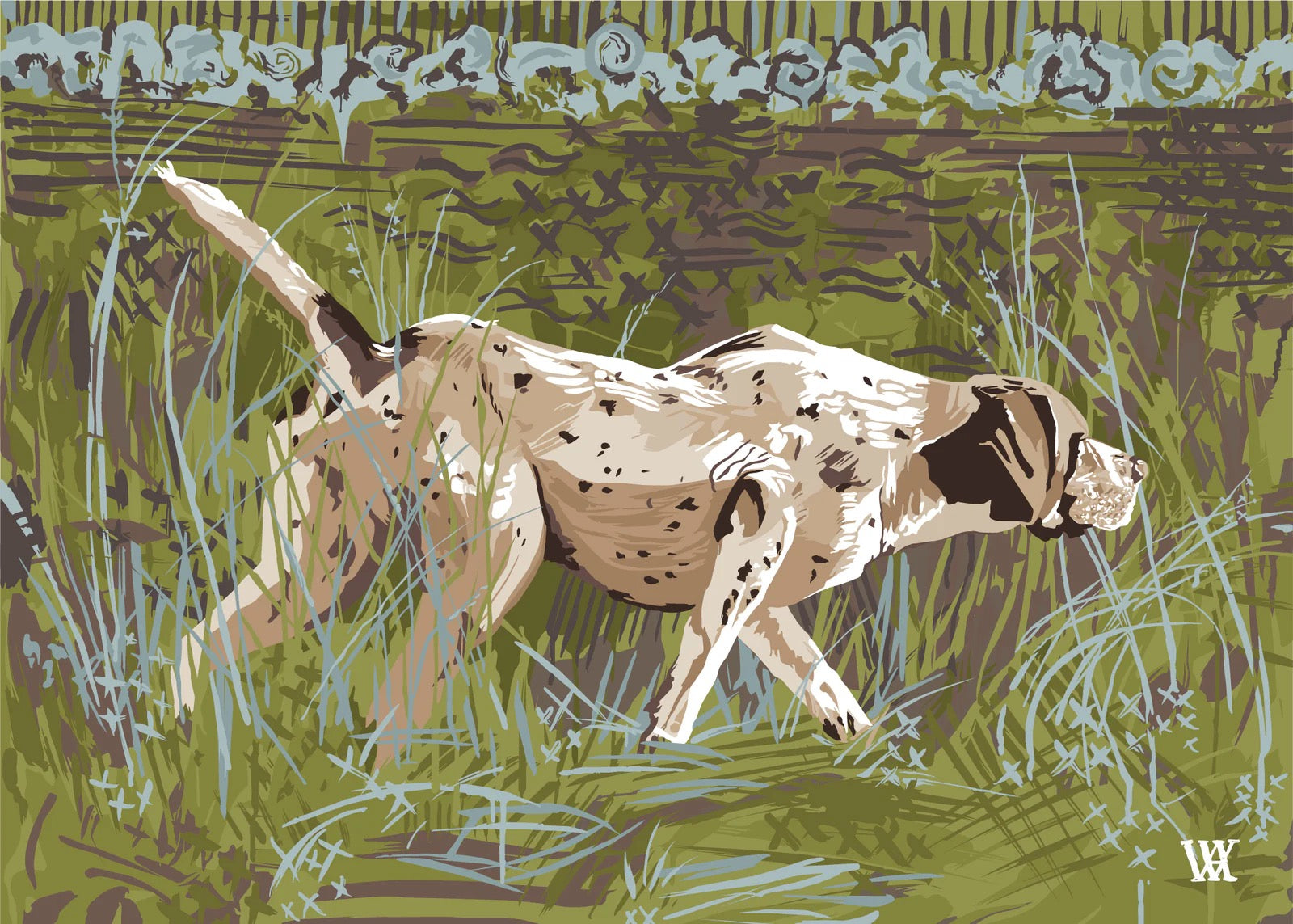 Austin Williams Art Framed Prints-Olive On the Hunt – Youre Invited Too ...