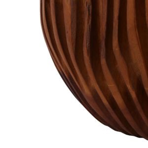 Yalan Carved Wood Bowl