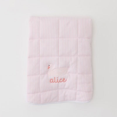 Tummy Time Mat Pink Stripe