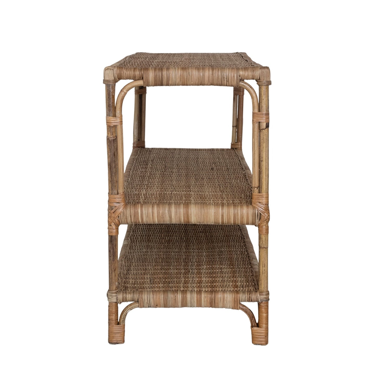 Rattan Console Table