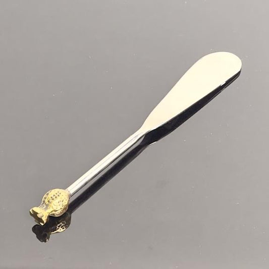 6" Gilded Pomegranate Spreader