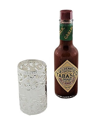 Silver Tabasco Sauce Holder 5fl oz