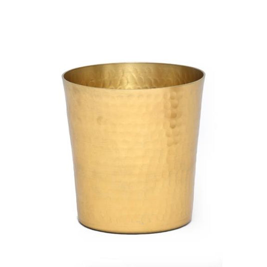 Gold Hammered Vase (Small)