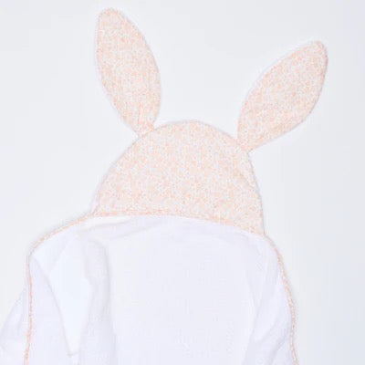 Bunny Ears Kids Towel Pink Floral