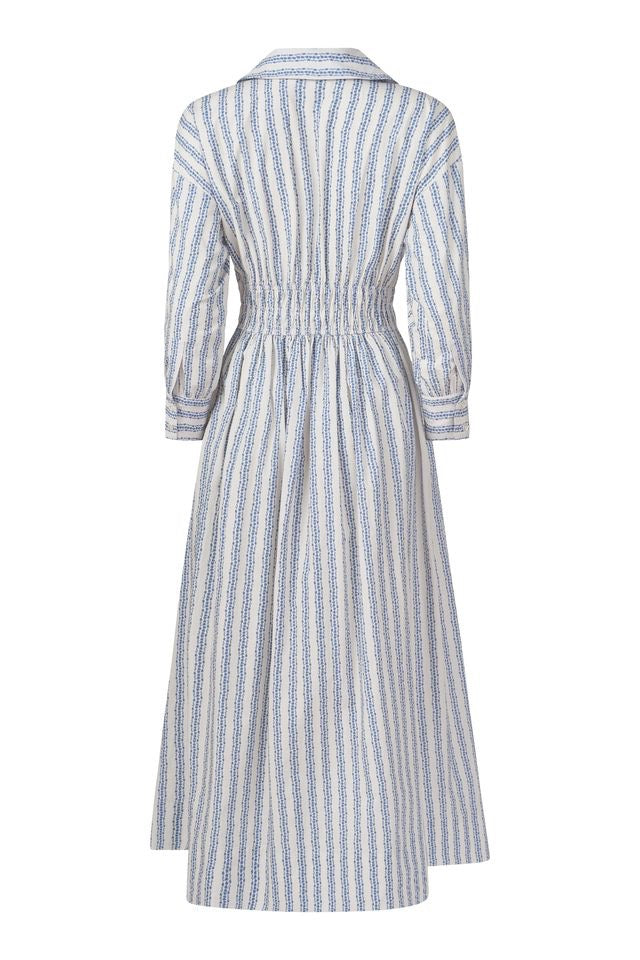 Sable Dress in Floral Stripe