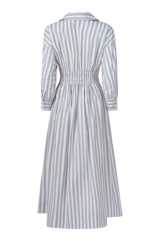 Sable Dress in Floral Stripe