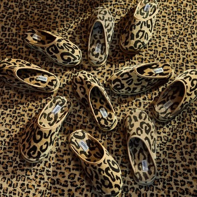 Leopard Slippers