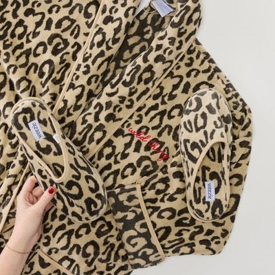 Leopard Slippers