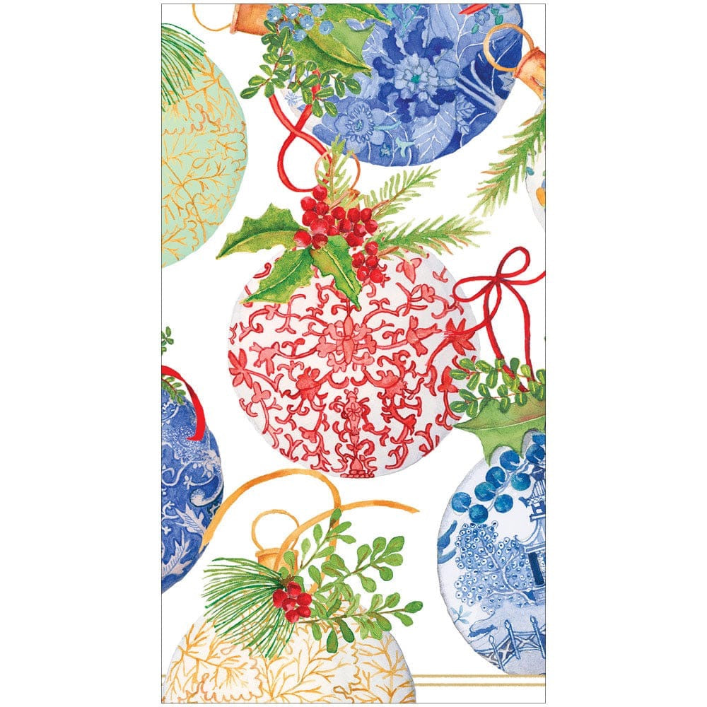 Porcelain Ornaments Guest Napkins