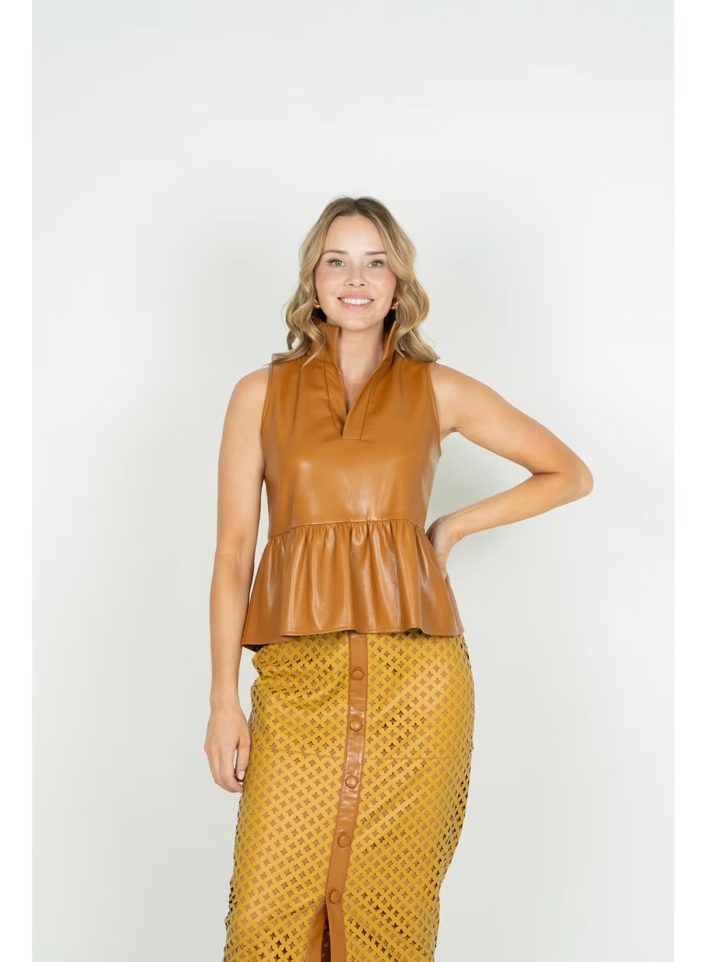 Nona Tank - Pecan