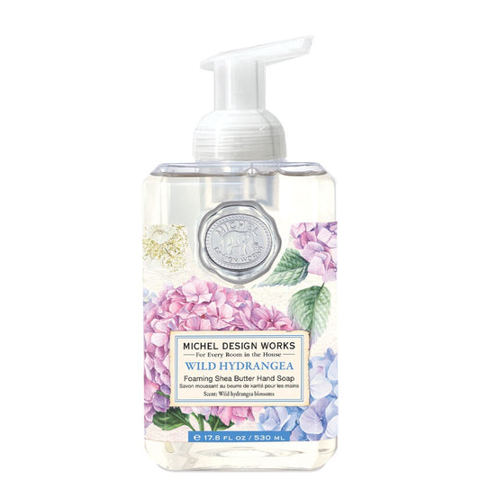 MDW Wild Hydrangea Foaming Soap
