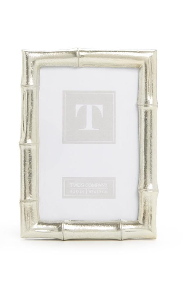 Silver Bamboo Picture Frames (2 Sizes)
