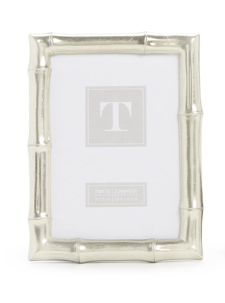 Silver Bamboo Picture Frames (2 Sizes)