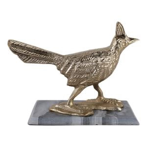 Gold Bird on Natural Stone
