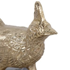 Gold Bird on Natural Stone