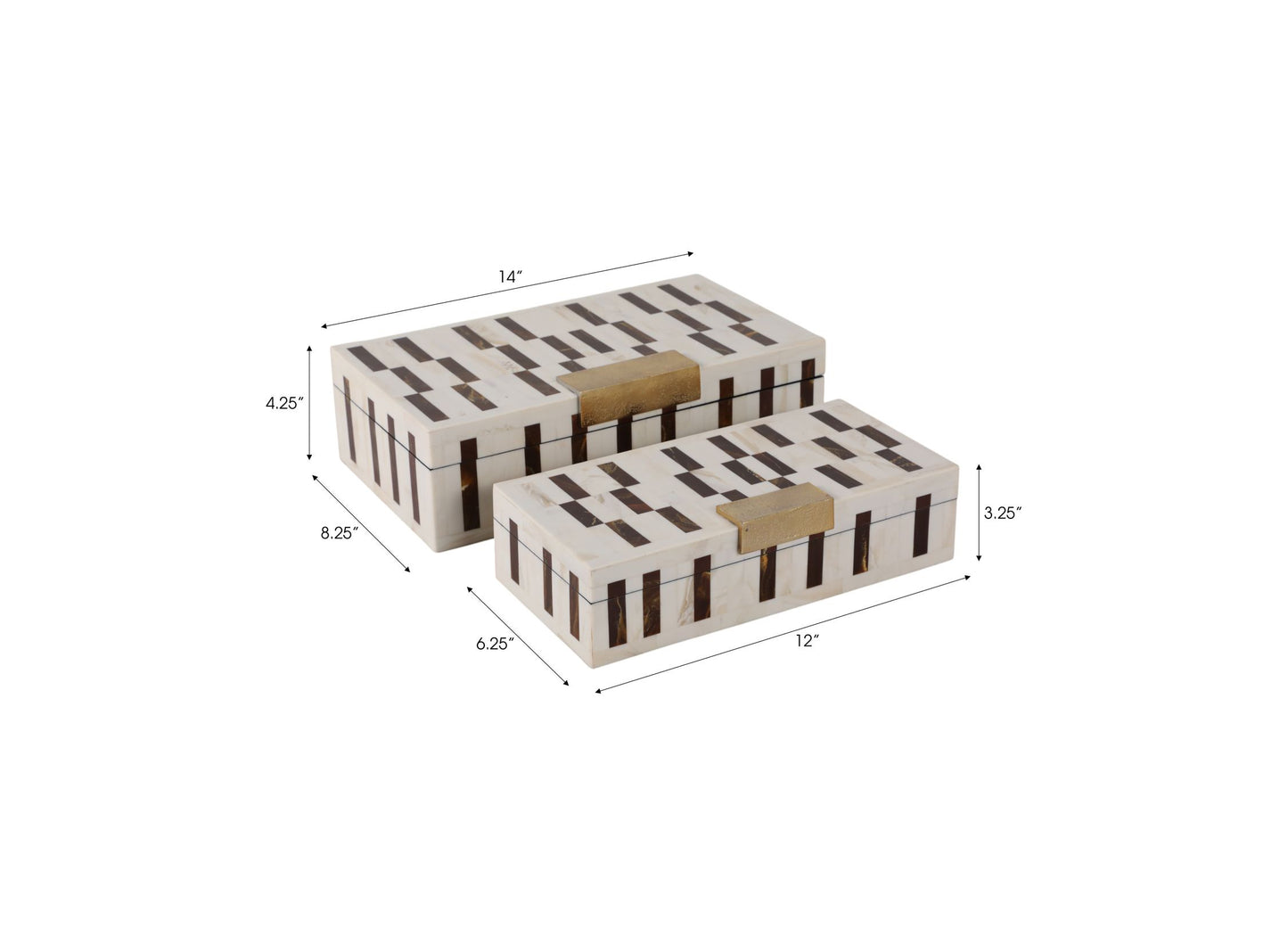 Chloeton Brown Box 2 Sizes