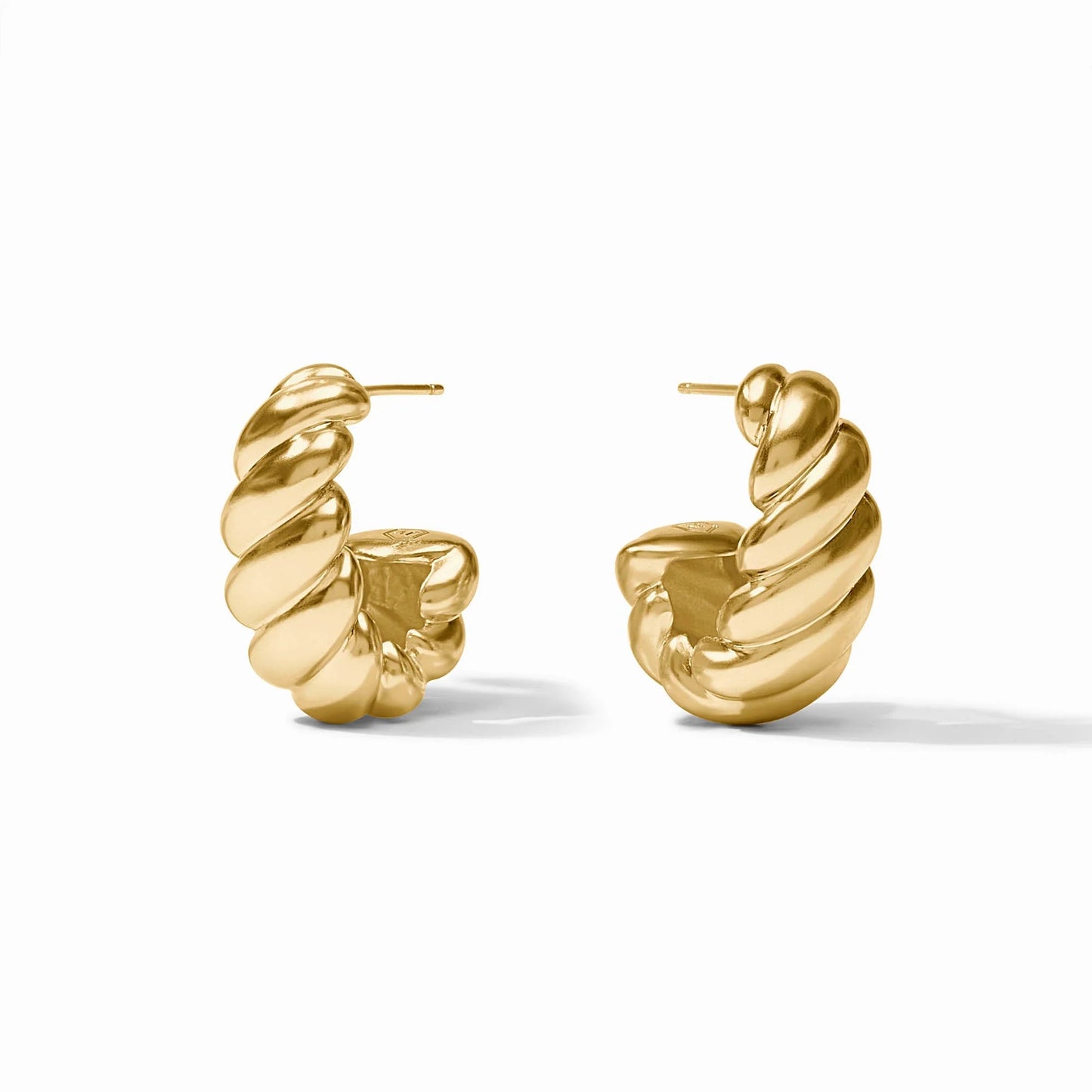 Gold Ravello Statement Hoop Earrings