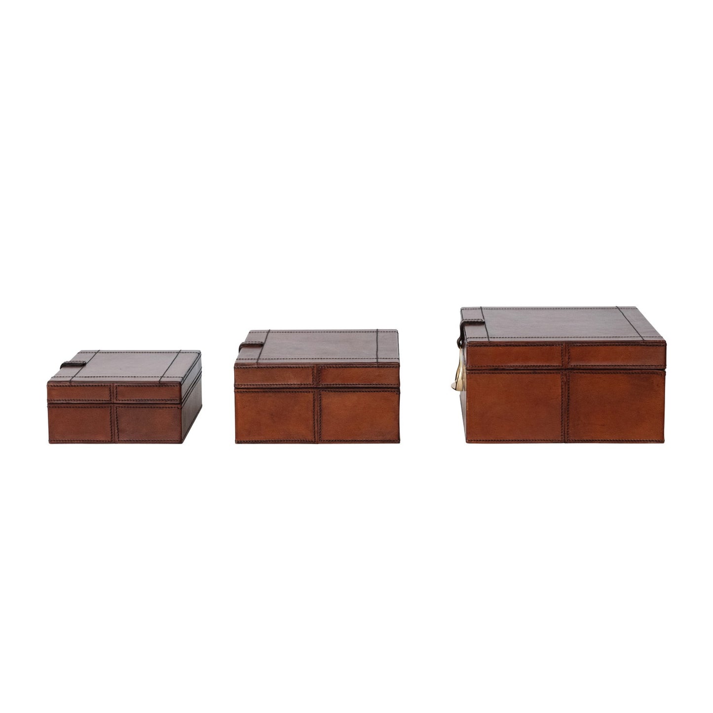 Leather Nesting Boxes (3 sizes)