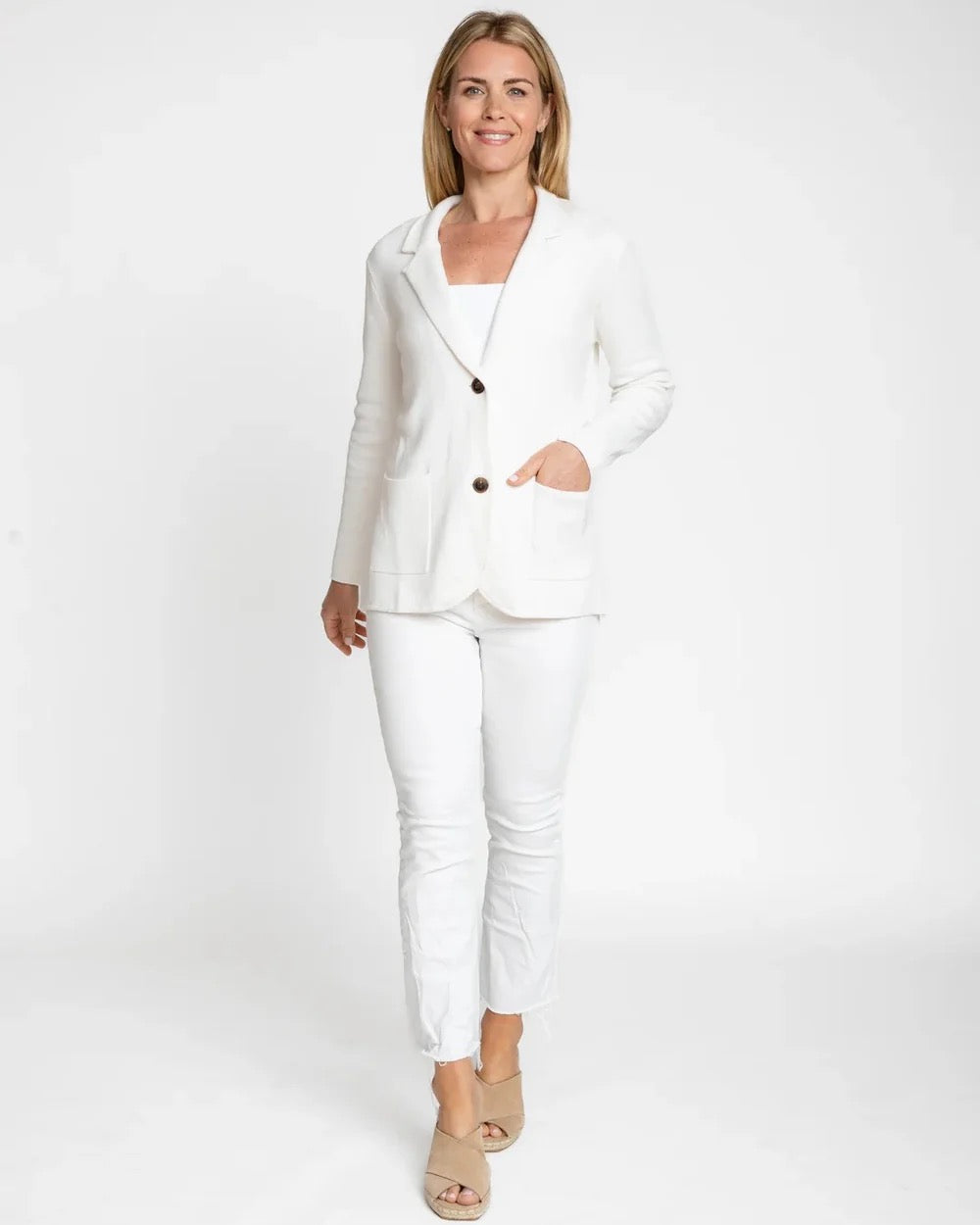 THE MILLY KNIT BLAZER (2 Colors)