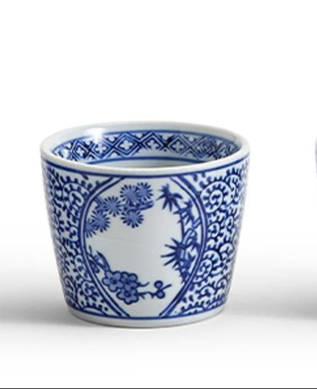 Canton Blue & White Cachepot (6 Designs)