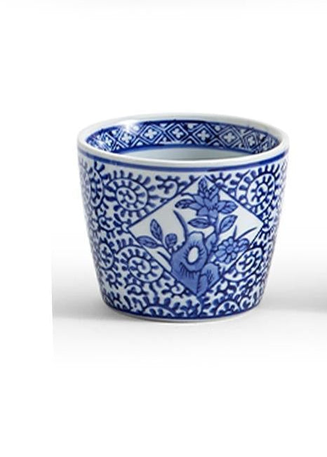Canton Blue & White Cachepot (6 Designs)