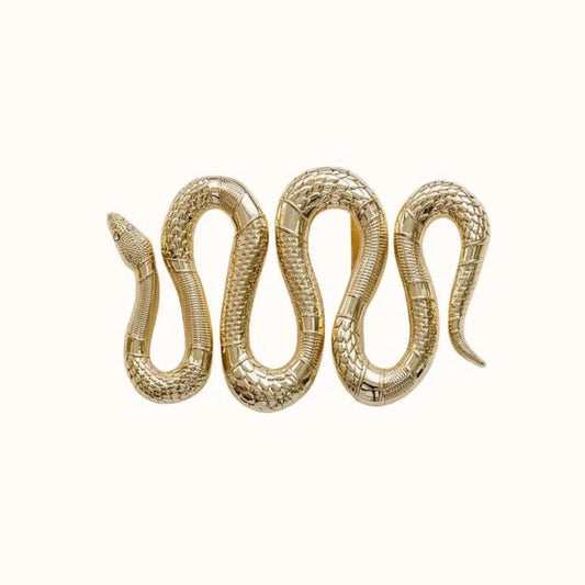Gold Belt Buckles The Kara (Snake)