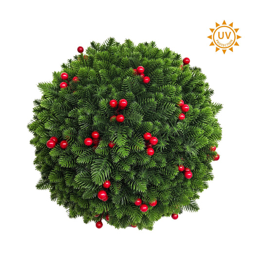 Pine & Berry Topiary Ball