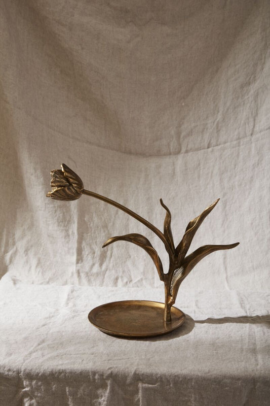 Tulip Sculpture Candle Holder
