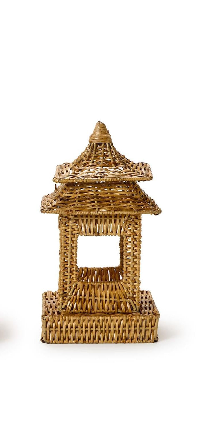 Rattan Pagoda Lanterns in 2 Sizes