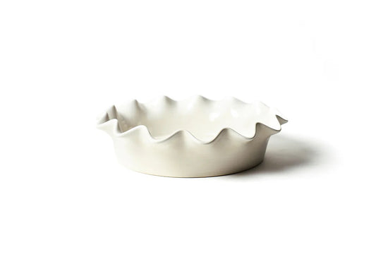 Signature Ruffle Pie Dish-Coton Colors