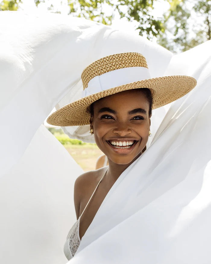 Gondolier Boater Hat-EJ