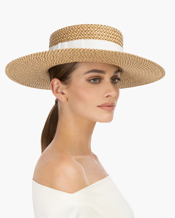 Gondolier Boater Hat-EJ