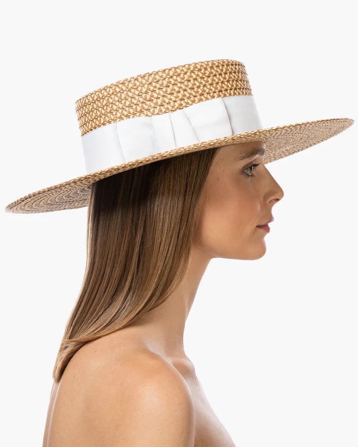 Gondolier Boater Hat-EJ