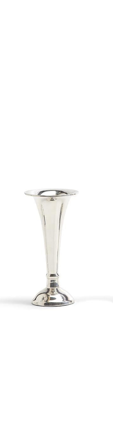 Bagatelles Single Stem Vase - Silver-Plated Brass