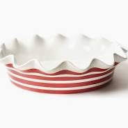 Signature Ruffle Pie Dish-Coton Colors