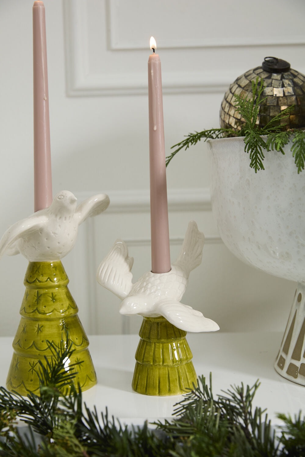 Dove Tree Candleholder