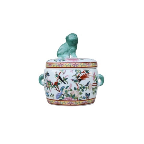 Rose Canton Candy Jar