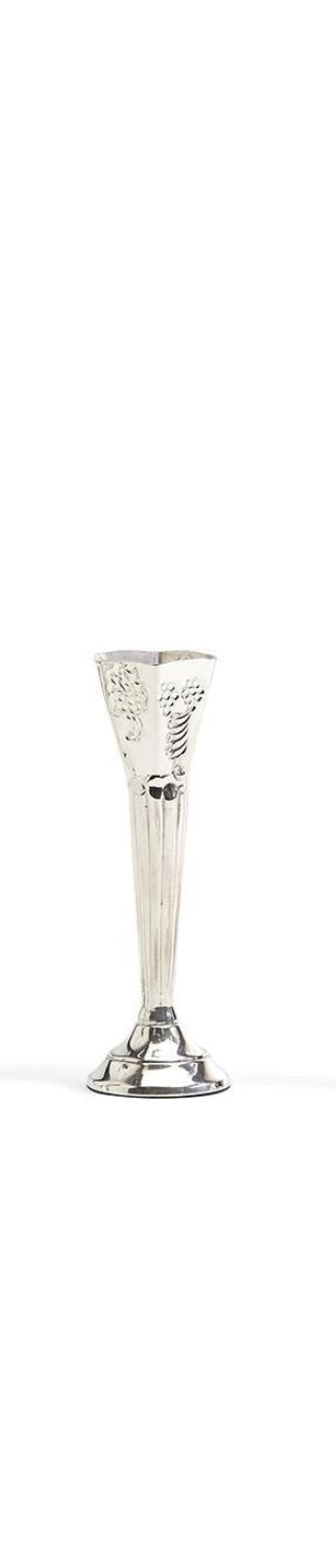 Bagatelles Single Stem Vase - Silver-Plated Brass